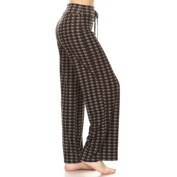 Pants - 🎉 Houndstooth print high waist Lounge Pants